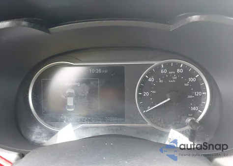 2021 Nissan Versa Sv Xtronic Cvt z USA, uszkodzony, nr VIN 3N1CN8EV8ML819836